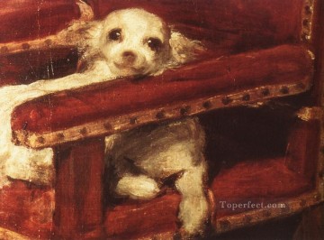 フィリップ・プロスパー犬の幼児 ディエゴ・ベラスケス Oil Paintings